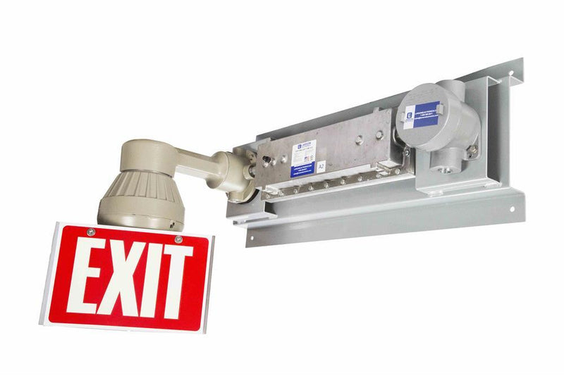Explosion Proof Emergency Exit Sign - 90 Minutes Battery Backup - 120/277V - Emergency Lighting Syst