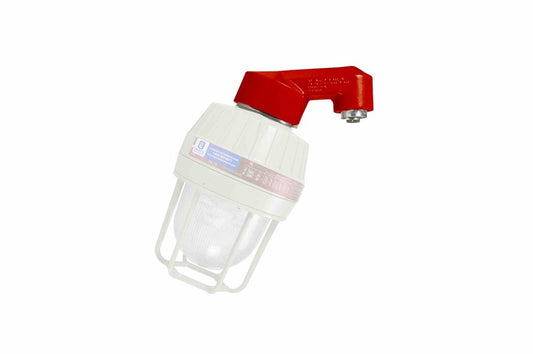 Red Stanchion Mount for EXP-EMG-EXT-26W-R Explosion Proof Compact Fluorescent Exit Signs
