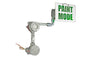 Explosion Proof Paint Mode Warning Sign - Class I, Division 1 & 2 - IP65 - 120V/277VAC - Emergency