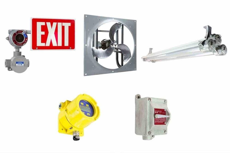 C1D1 Explosion Proof Extraction Room Equipment Package - Designed for 20' Container Extraction Rooms