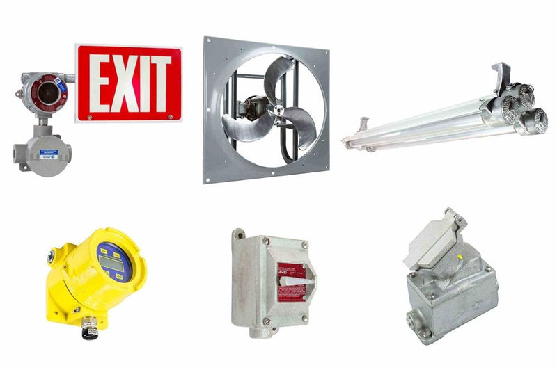 C1D1 Explosion Proof Extraction Room Equipment Package - Designed for 40' Container Extraction Rooms