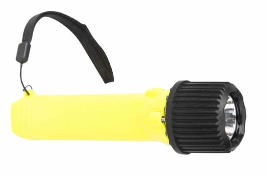 Intrinsically Safe LED Flashlight - C1D1 / C2D1 - 564' Beam - IP67 - ATEX/IECEx Approved