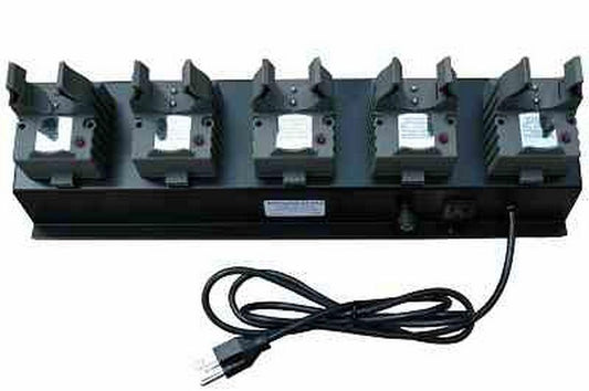 Explosion Proof LED Flashlight 5-Unit Bank Charger -For Use with Larson Electronics EXP-LED-51 Rech