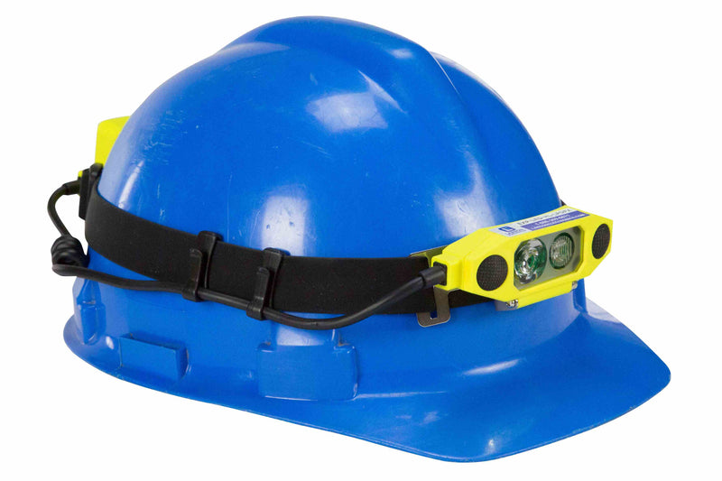 Larson Intrinsically Safe Dual LED Headlamp - Five Modes, C1D1 Headlight - Spot/Flood Beam - IP67