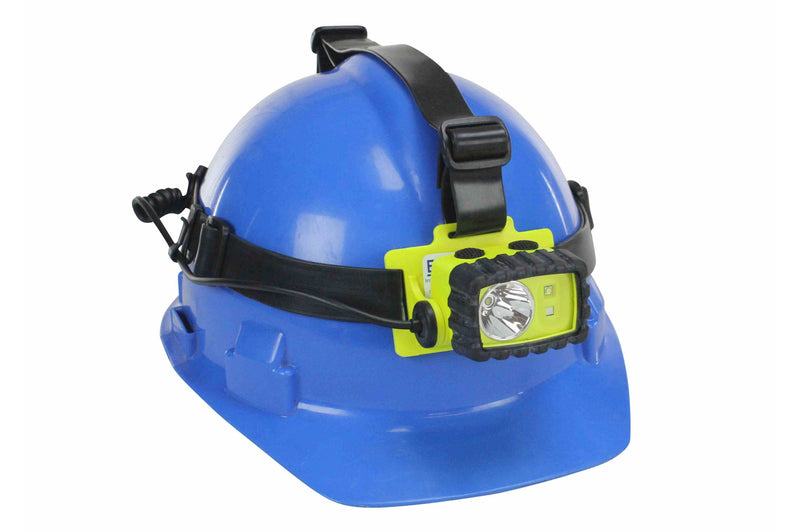 Larson Intrinsically Safe Dual Lamp Headlamp - Five Mode Class 1 Division 1 Headlight - Spot/Flood Beam