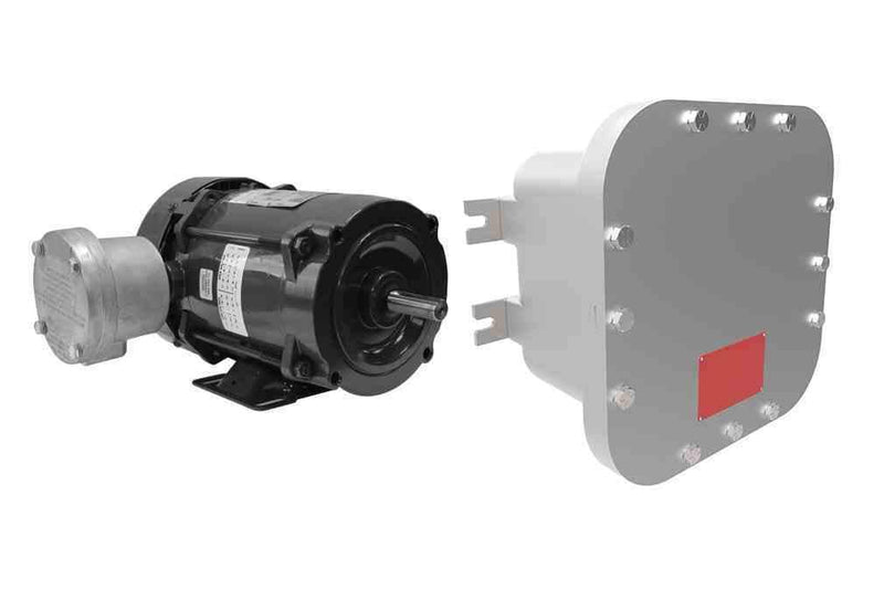 Larson 1 HP Explosion Proof Motor - Class I, II - 230V 1PH 50 Hz, 1.6 FLA - 1750 RPM - C Face/Foot Mount