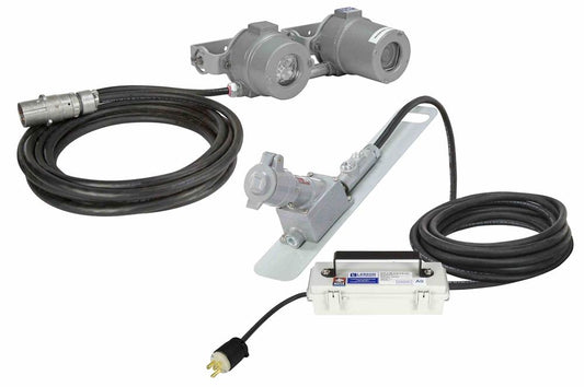 Explosion Proof 1080p HD Camera w/ Built-in LED - Optical & Digital Zoom - IP67 - 120-277V Stepped Down to24V - 50' 12/4 SOOW w/ Disconnect
