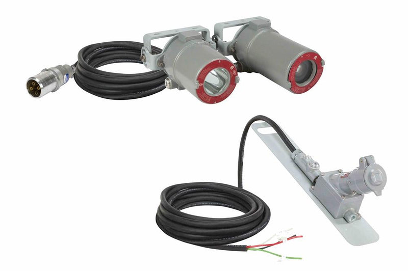 Explosion Proof 1080p HD Security Camera w/ LED Light - Optical/Digital Zoom - 285' 12/4 SOOW Cord - Potted Cable Connections, Seal-Offs w/ Chico, Strain Relief