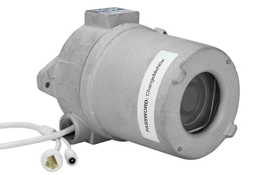 Explosion Proof Network IP Camera - 2.0MP - 30FPS - Low Light IR Array - 108Ãƒâ€šÃ‚Â° FOV - Surface Mount