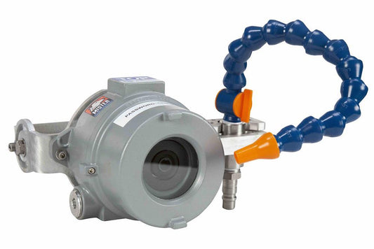 Explosion Proof Network IP Camera - 4.0MP Resolution - 20FPS - Low Light IR Array - Air Nozzle