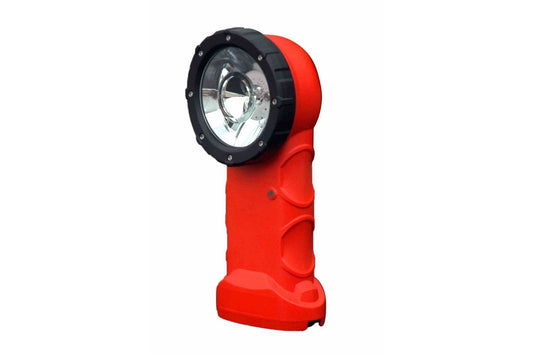 Larson Explosion Proof LED Right Angle Clip Light - C1D1 Groups C & D - 6 AA Batteries - Made in USA