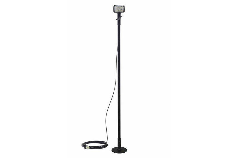 6W LED General Area Pole-Mounted Light - 1,162 Lumen Output - Circular Base - 15' 16/3 SOOW Cable