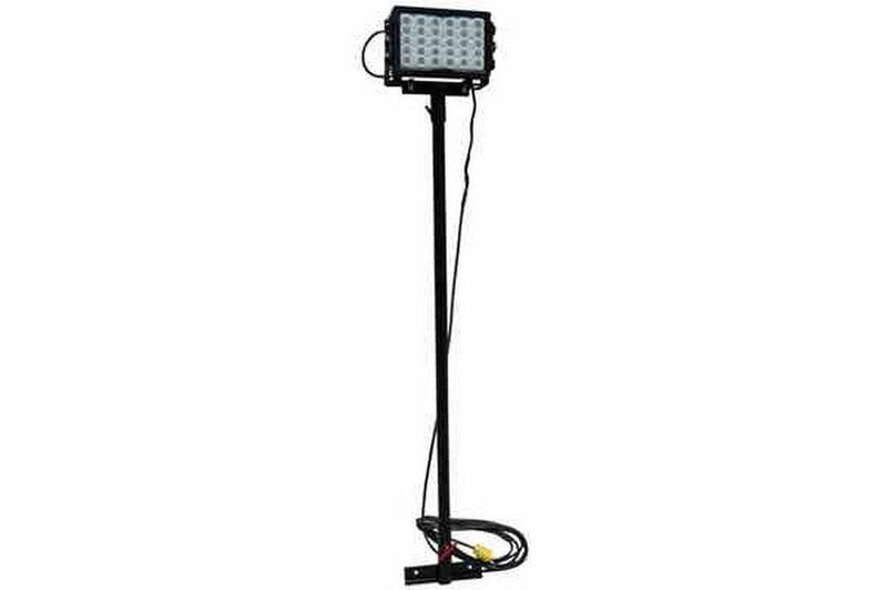 High Intensity LED on 5' Fixed Work Light Pole - 150 Watts - 14,790 Lumen - 120-277 Volts AC