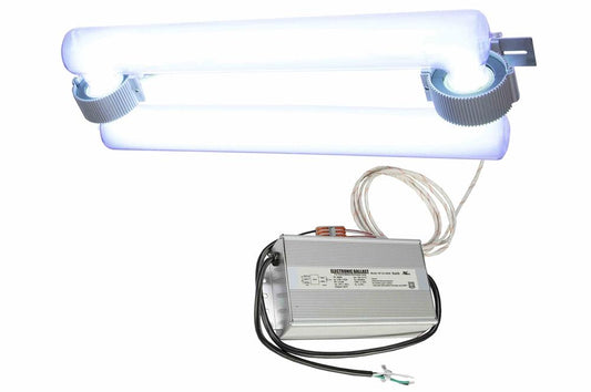 300W Submersible UVC Induction Lamp - 120-240V AC - Waterproof, FEP Shatterproof - Remote Ballast