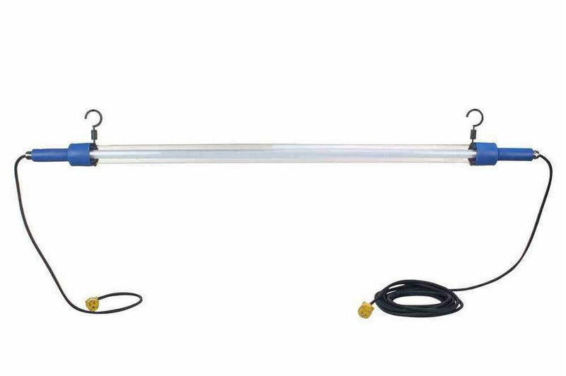 28W LED Drop Light/Task Light - 25' Cord - 5' Tube - Daisy Chain - 3-Prong AS3112 10A Cord Caps