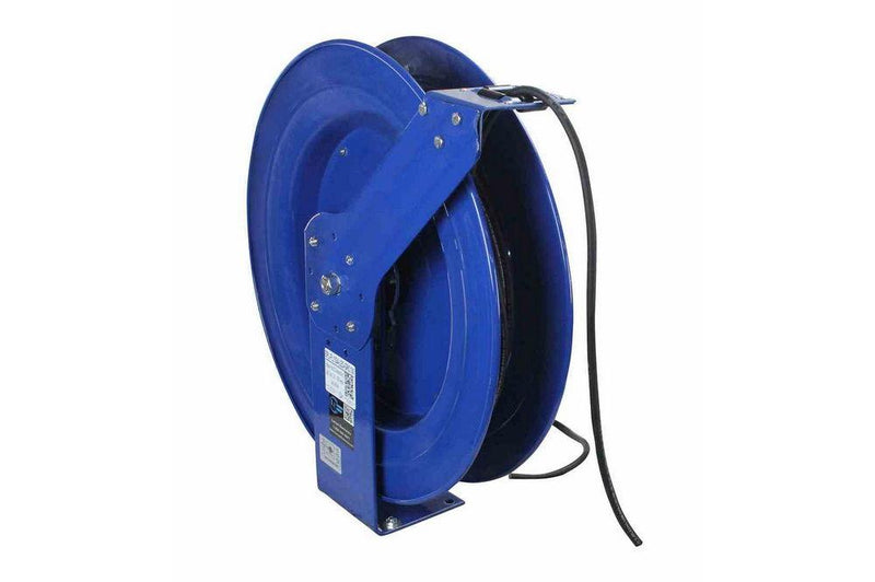 100 ft. 12/3 Cord and Air Hose Reel System: 1 Storage Cassette 1 Cord and  Hose Guide/Winder and 1 Wall Storage Mount