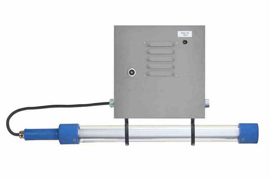 14W Outdoor Emergency LED Light - 35aH Battery, 18-hour Runtime - Test Switch - Marine Rated
