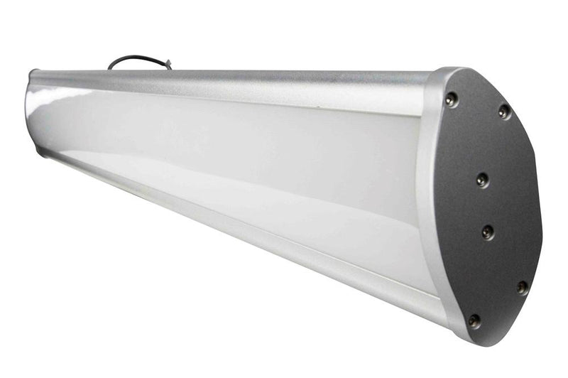 80W General Area Use High Bay LED Light Fixture w/ Emergency Battery Backup - 12800 Lumens