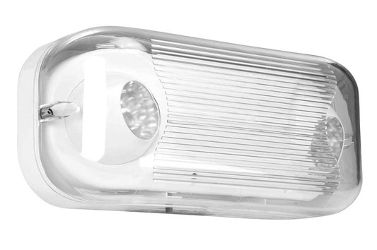 Bug Eye Emergency LED Fixture - 120/277V - (2) LED Lamps, 90-min Battery Backup - Wet Locations