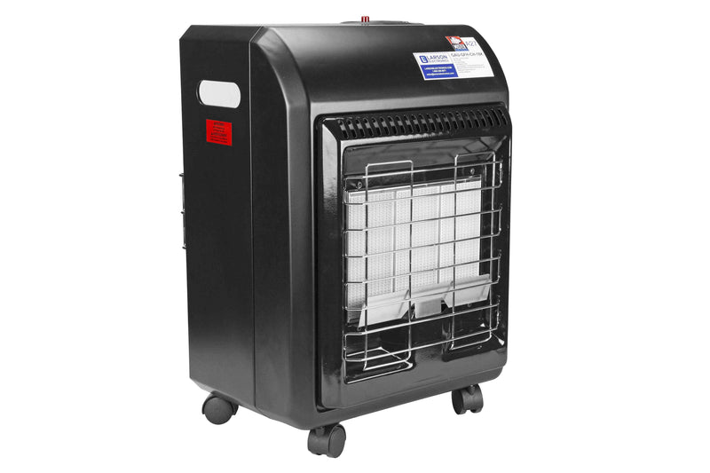 Larson Portable Convection Heater - Adjustable to 18,000 BTUs - No Electricity Needed - Propane