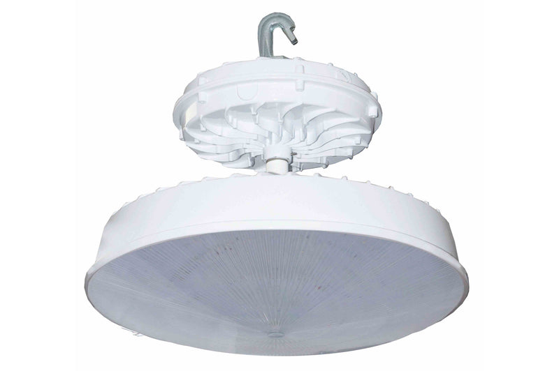 Larson 200W High Bay LED Circular Lamp - 120-277V - Motion Sensor - Replacement for 400-600W HID/MH