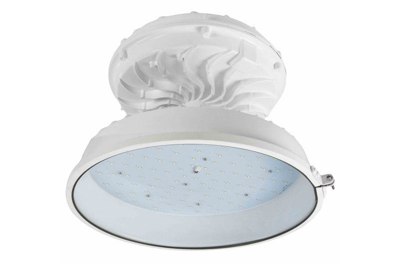 Larson 200W High Bay LED Circular Lamp - 120-277V AC- Hook Mount - Replacement for 400-600W HID/MH