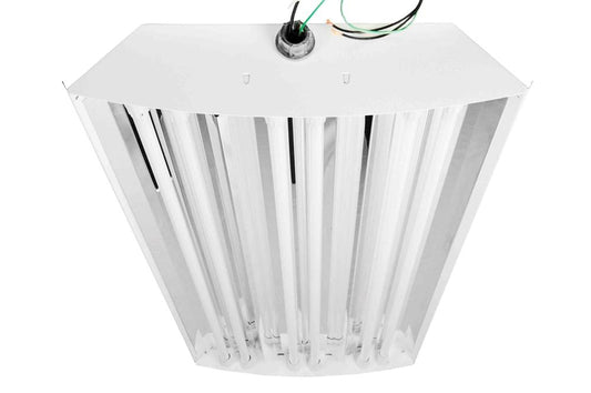General Area Use High Bay T5HO Fixture - 480V - 4 Foot 6 Lamp - 324 Watts - 30,000 Lumens