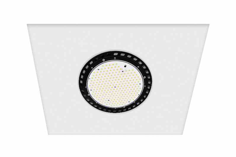 Larson 80W 2X2 Vapor Proof Lay-in Troffer Mount LED Fixture - 120-277V AC - IP65 - 0-10V Dimmable