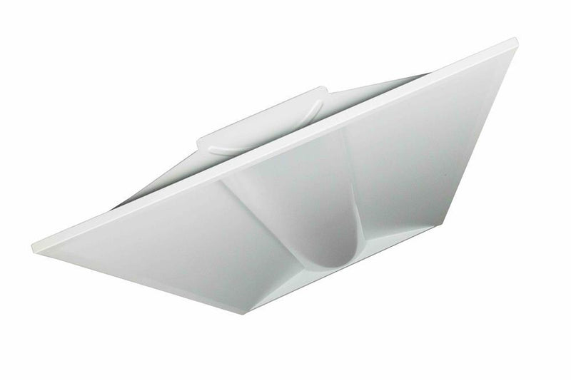 50W 2X4 Lay-in Troffer Mount LED Fixture w/ Emergency BatteryBackup - 6,300 lm - 0-10V Dimmable