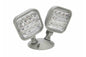 Larson 2W Remote LED Head for Emergency Exit Sign - 5,000K - (2) LED Lamps - Wall/Ceiling Mount