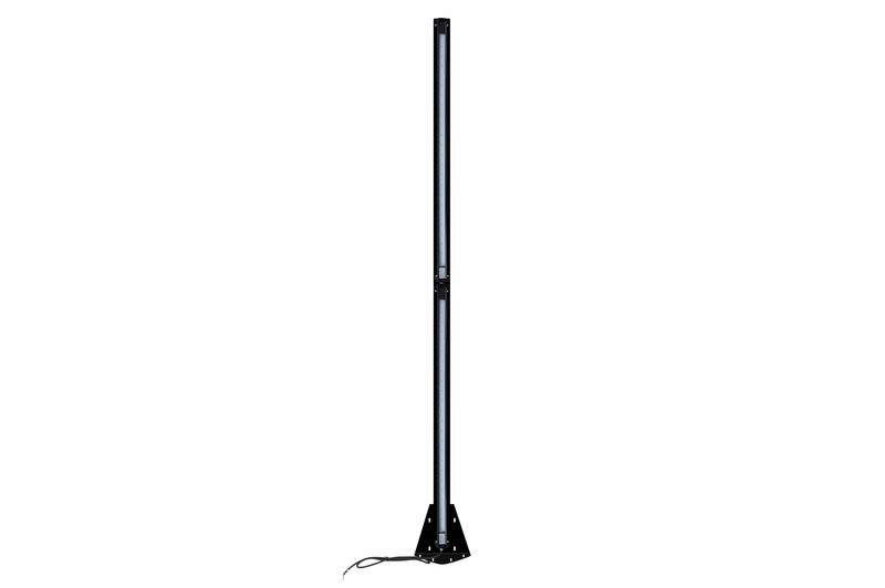 Larson 80W General Area Use LED Light Fixture - 108" Long Strip Light - 120-277V AC - Low Profile