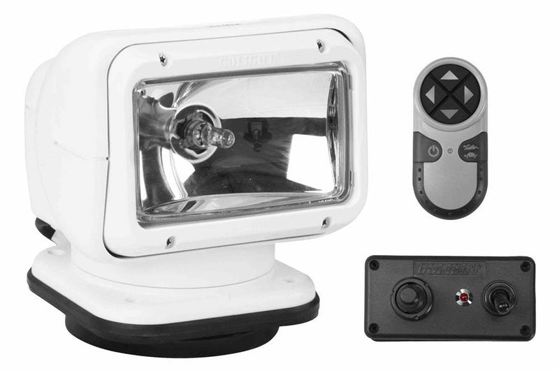 Golight Radioray Wired Dash Mount Controlled Spotlight - Magnetic - White