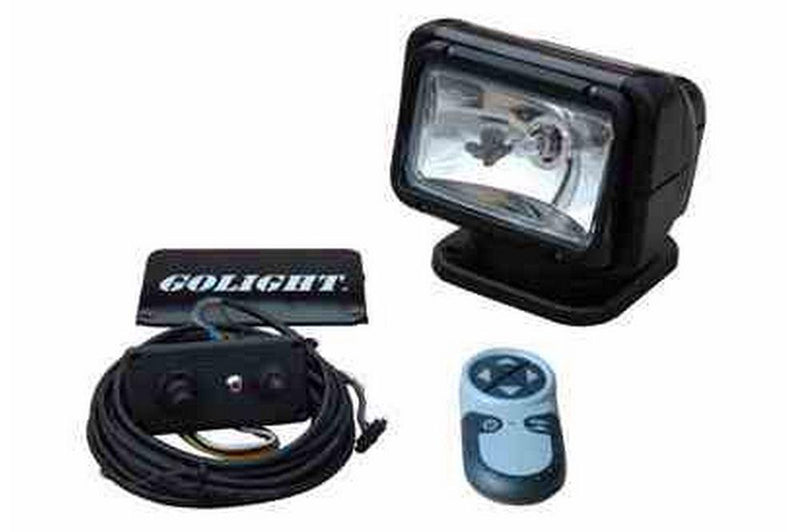 Golight Radioray Spotlight w/ Wired and Wireless Remote Control - Clear Housing Top - 700' Beam