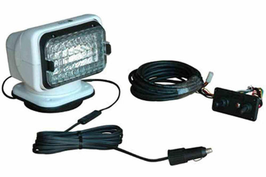 Golight Remote Controlled Flood & Spot - Wired Dash/Wireless Hand Remotes - Magnet Mount
