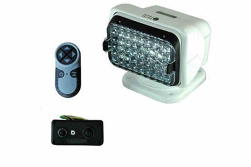 Golight GL-2067-F - Flood & Spot Light Combo - Wireless Hand Remote & Wired Dash Remote - White