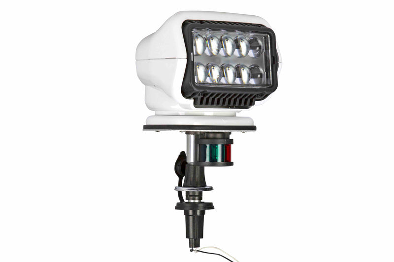 Larson LED Golight Stryker Wireless Spotlight w/ Remote Control - 900ft Beam - Perko/Bow Stanchion Mount