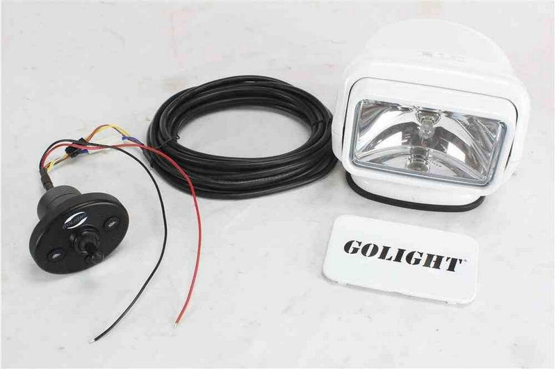 Golight Stryker Spotlight - Magnet Mount- Wired Dash Mount Remote - 12V - White - 32' Remote Harness