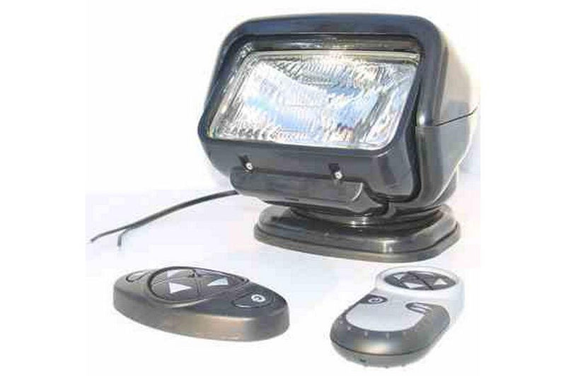 Golight GL-3049-24-F - 24 Volt - FLOOD Light - wireless remote controlled - Permanent Mount - black