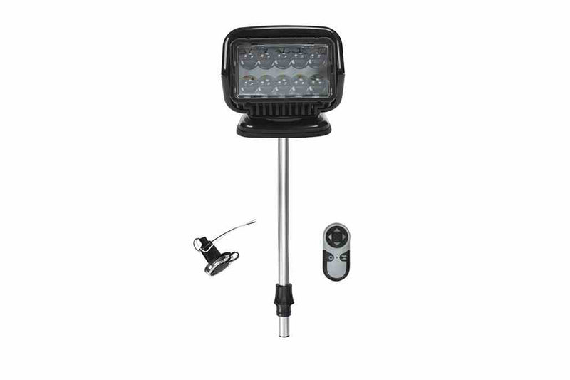 Larson LED Golight Stryker Wireless Spotlight w/ Remote Control - 900ft Beam - Perko/Bow Stanchion Mount