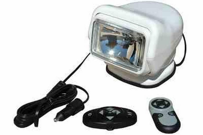 HID Golight Stryker - 35 Watt HID - 3000 Lumen - 2 Wireless Remotes - White - 12 VDC - Magnetic Base