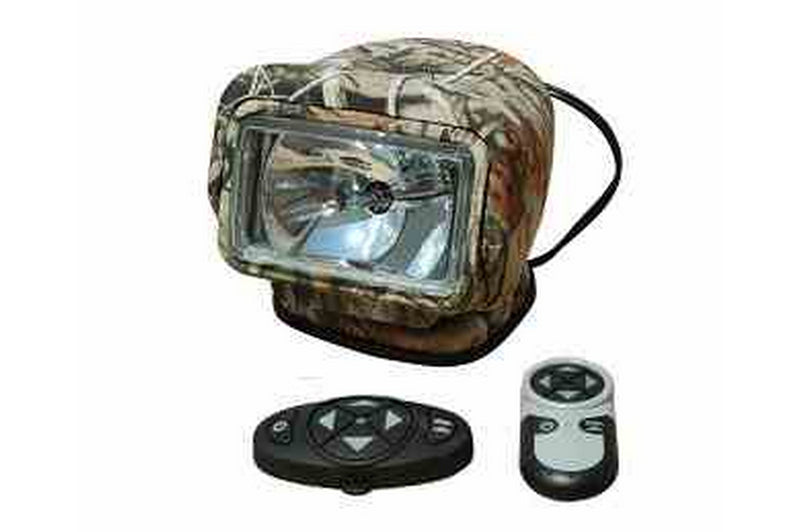 Larson 35 Watt HID Camouflage Golight Stryker - 3000 Lumen - 5000' Spot Beam - 12V - 2 Wireless Remotes