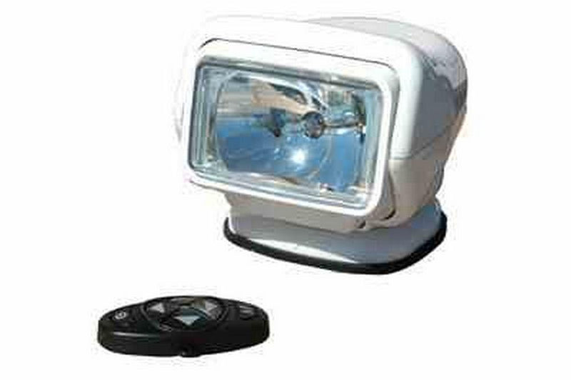 HID Golight Stryker Spotlight - Wireless Dash Remote - 3000 Lumens - 35 Watts - Spot Beam - White