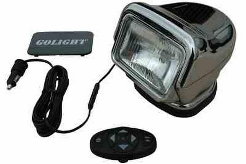 Golight Stryker 3106-F-M Wireless Remote Control FLOOD LIGHT - Hand Remote - Magnetic - Chrome