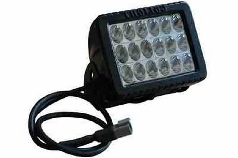 Golight LED Light Emitter - Flood Beam - Trunnion U-Bracket - (18) 4-Watt LEDs - 9-32V - 6000 Lumen