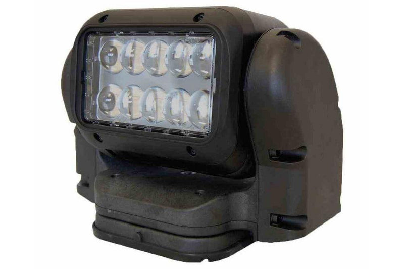 24 Volt Visible/Infrared LED Remote Control Spotlight - Magnetic Mount - Dash Remote - 10ft Harness