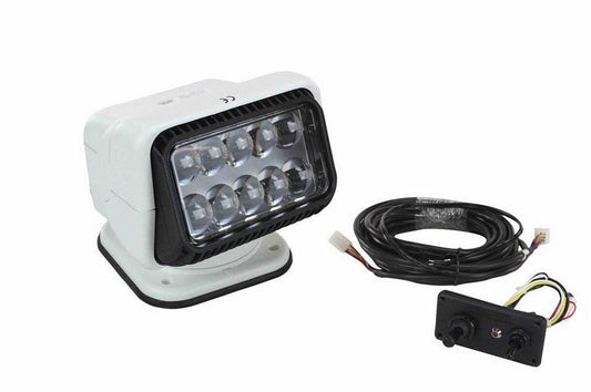 36W Golight Wired Joystick Remote Spotlight - 900' Beam - White - 2520 Lumens - 32' Cord