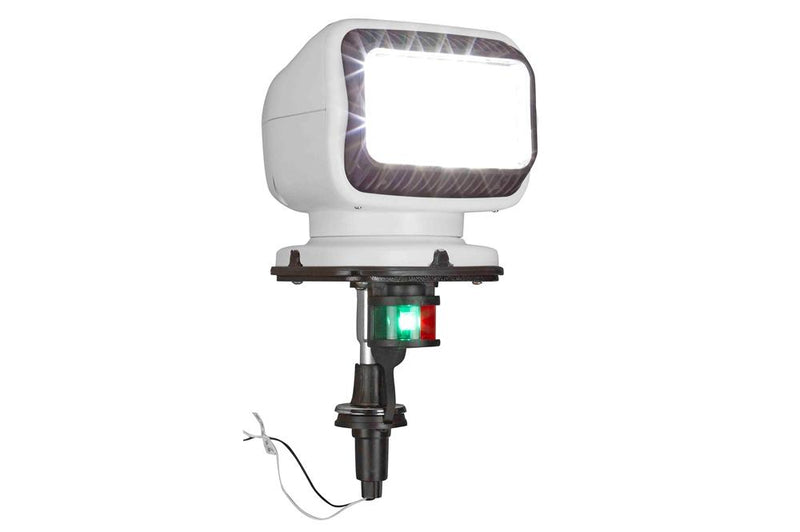 Golight LED Spotlight on Stanchion Mount - Wireless Remote - Navigational Lights - 900' Spot Beam