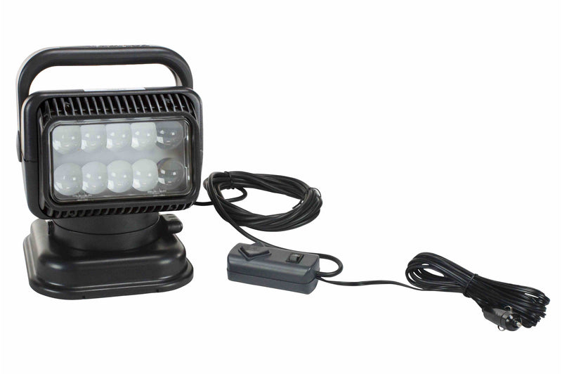 Larson 51494 Golight Wired Remote Control LED Spotlight - 900' Beam - 36 Watt High Power LED - Perm. Mount