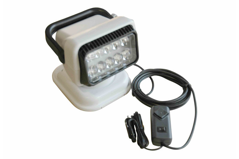 Larson 51674 Golight Wired Remote Controlled LED Spotlight -  900' Beam - 6, 6-Watt High Power LEDs - White