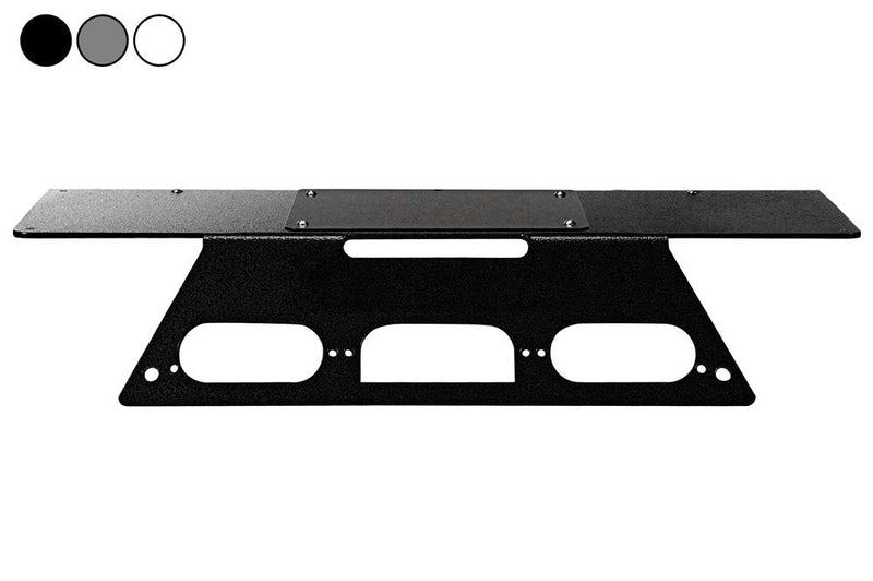 2019 Ford F150 Magnetic Golight No-Drill Rooftop Mounting Bracket - 8" x 8" 3rd Brake Light Plate